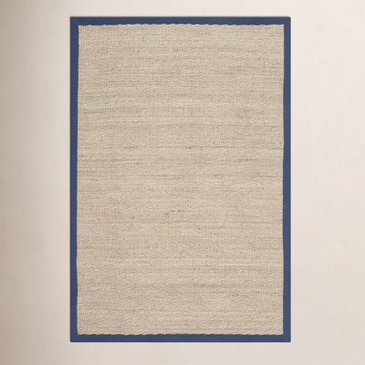 Natural Blue Seagrass Rug