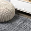Tapis gris à poils longs Collesse-419083232