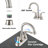 Centerset 2-handle Bathroom Faucet with Drain Assembly-70864918