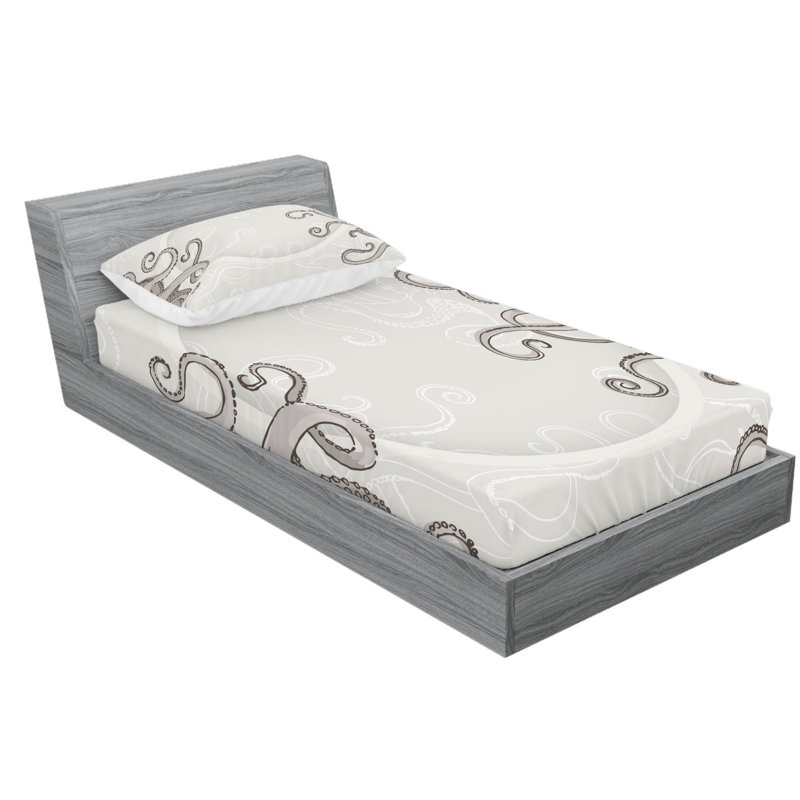 Microfiber Sheet Set, Twin XL Sheet Set with 1 Pillowcase