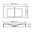 Lavabo de salle de bain mural-114836013