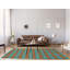 Tapis à carreaux bleu-53650334