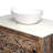 36" Single Bathroom Vanity with Marble Top