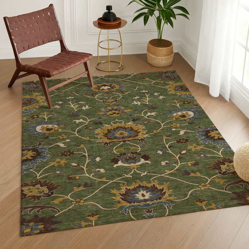 Tapis intérieur / extérieur lavable à la machine Chantille ACN2290 Global, Rectangulaire 8 pi x 10 pi