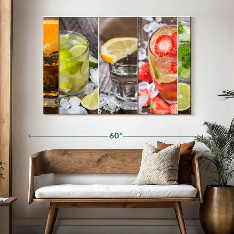 Yarlin Cocktail Variety, 34" H x 51" W