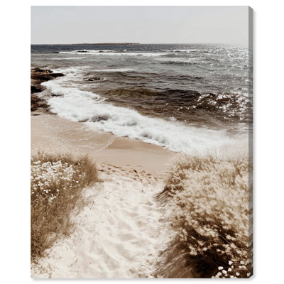 Beach Access Print by Oliver Gal