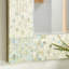 Miroir mural en nacre bleu-86602850