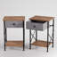 Ensemble de 2 tables d'appoint Alameen-123100793