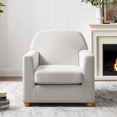 Fauteuil d'appoint 33,86 po Chenille