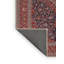 Tapis décoratif rouge à motif oriental Gurpreet-438533241