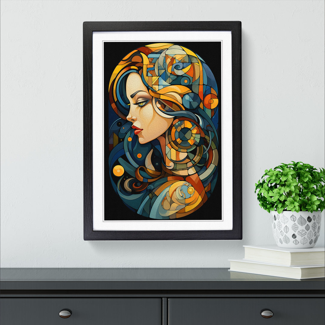 Cancer Zodiac Cubism