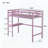 Twin High Loft Bed with Built-in Desk-1464598904