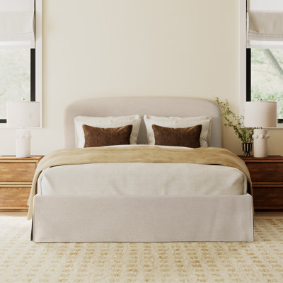 Windcrest Upholstered Platform Storage Bed
