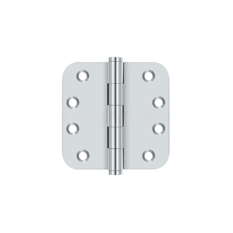 102'' x 102'' Butt Bearing Hinge, Polished Chrome