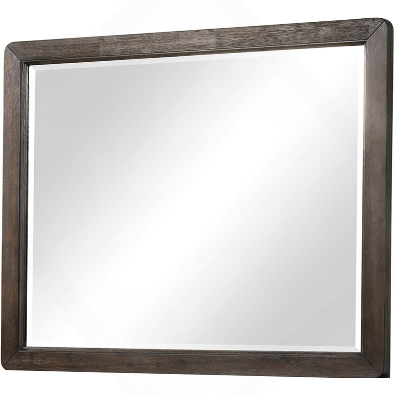 Miroir brun antique
