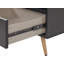 Campania 50cm W Manufactured Wood Bedside Table
