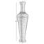 Vase de plancher autoportant noir 40 po