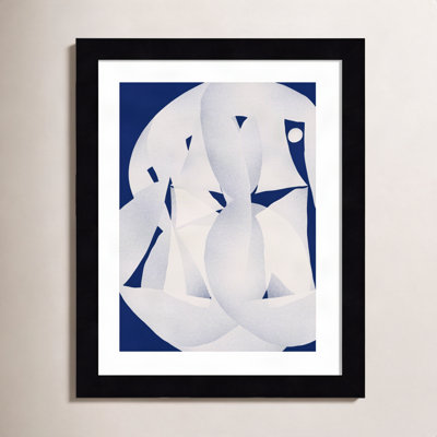 Louella "Paper Sculpture Abstract" Print