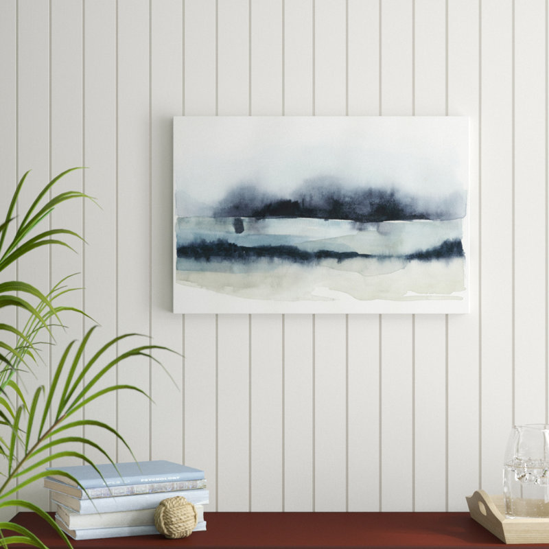 «Stormy Sea II» par Grace Popp, reproduction d'art sur toile tendue, H 20 po x l 30 po