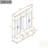 Entryway Hall Tree With Bench, Top Cubbies, And Bottom Storage, Farmhouse Design For Mudroom And Living Room-1569166564