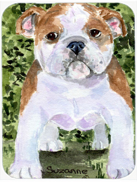 Planche à découper en verre English Bulldog
