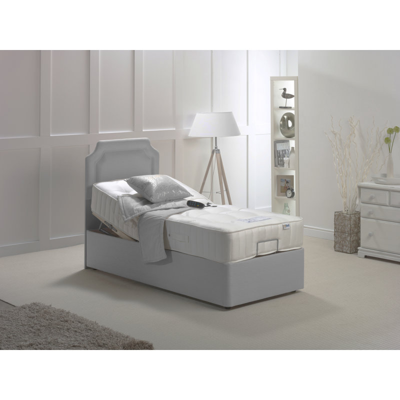 Zamarripa Adjustable Bed with Mattresses, Single (3')