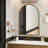 Arched Gold Wall Mirror for Bathroom,Vanity Mirror or Living Room-1705480579