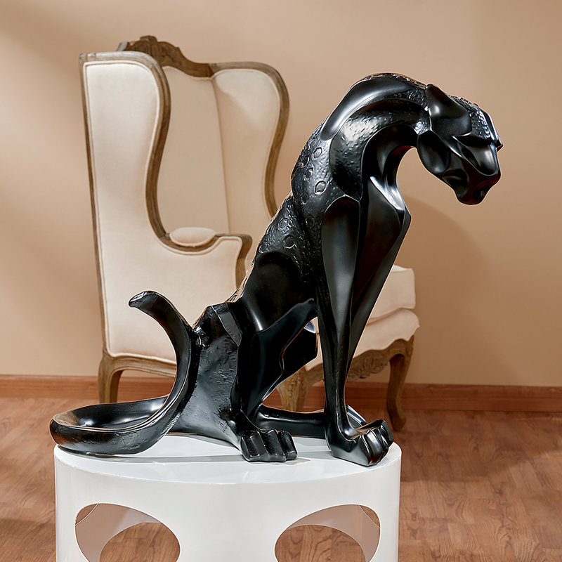 Figurine Rampant Tranquility Jungle Panther
