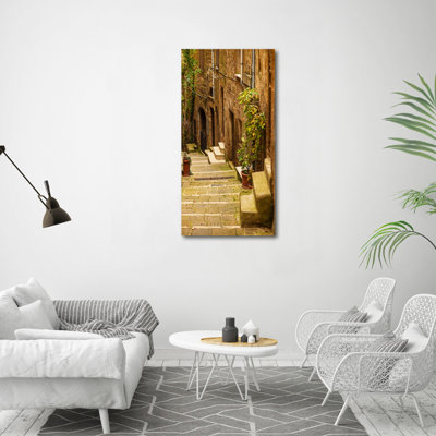 Italian Streets - Wrapped Canvas Print