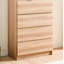 Garde-robe en bois avec quatre tiroirs Kalinikos-171850027