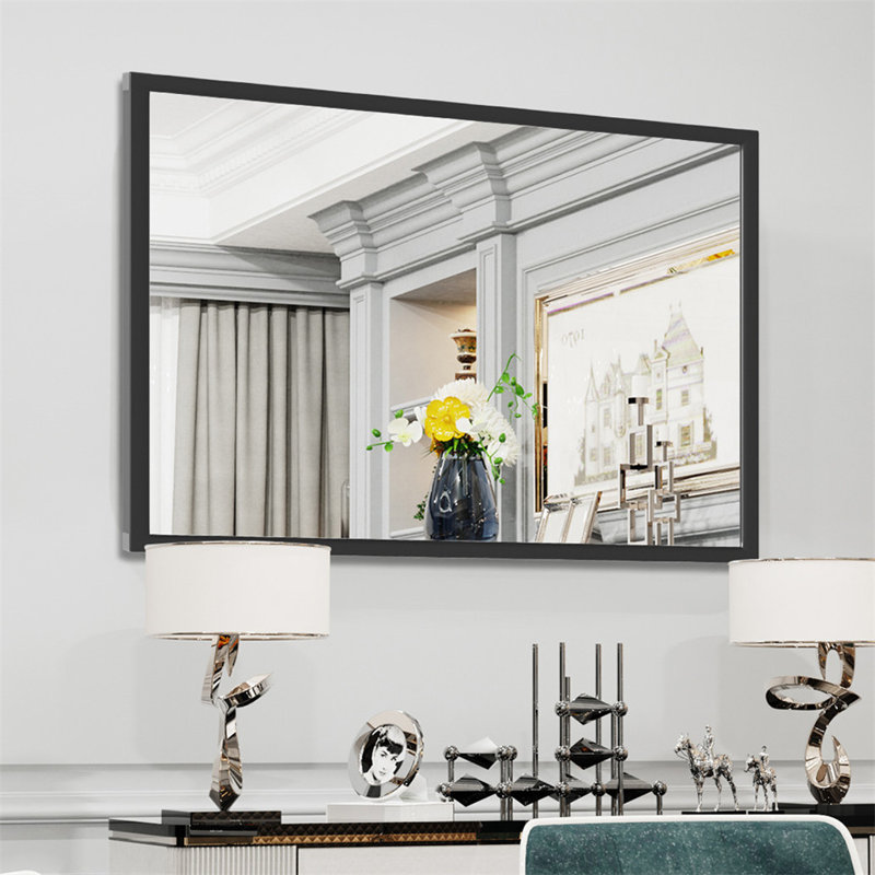 Consuela Metal Rectangle Mirror, 120 cm H x 76 cm W
