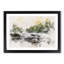 Mountain Stream View - Framed Print-56915320-56915322