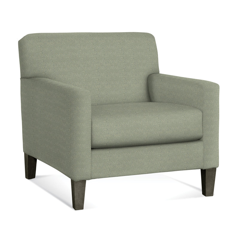 Tampa Armchair, Green Performance Fabric; 0851-54, Flax