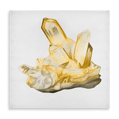 Citrine Stone Yellow Tablecloth | Modern Minerals Home Decor