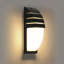 Perlita Black outdoor wall light