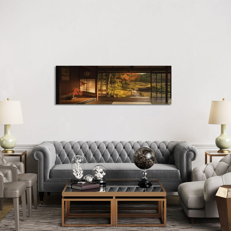 Autumn In Japan XVIII by Daniel Kordan - Panoramic Print on Canvas, Wrapped Canvas, 152.4 cm H x 50.8 cm W x 1.91 cm D