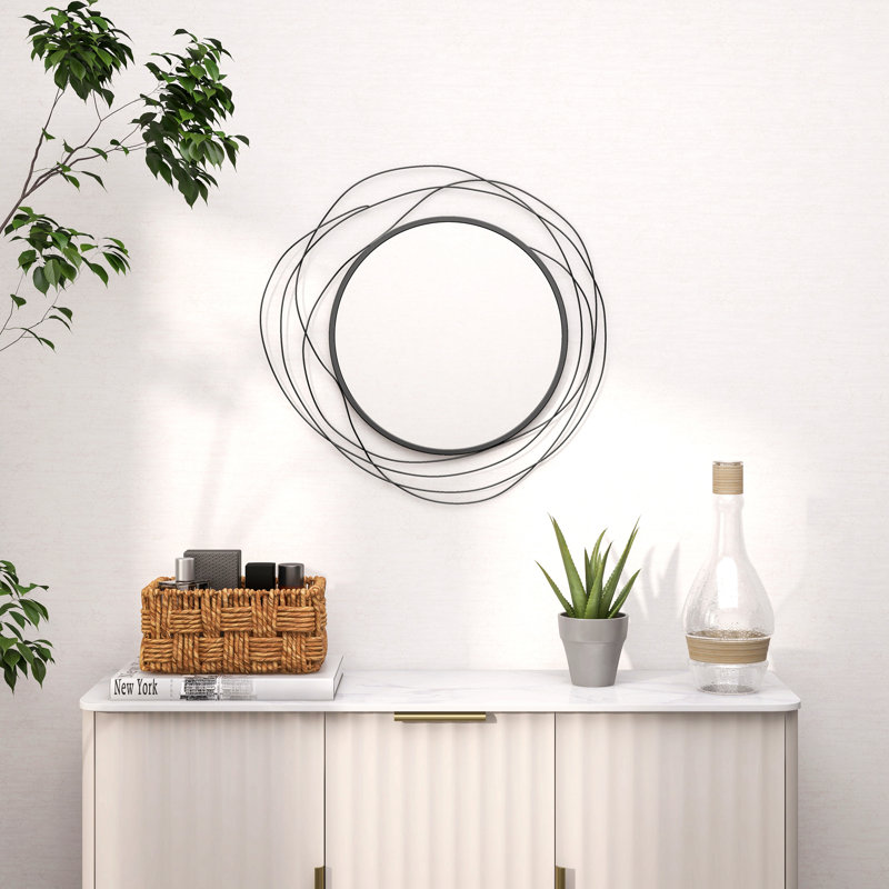 Miroir Modern, Noir
