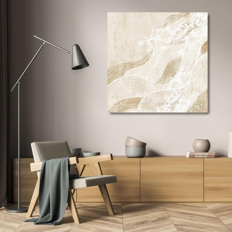 "Orren Ellis Watts", galerie d'art sur toile tendue Eva: Tidal Waves II, H 20 po x l 20 po