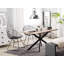 Swansea Metal Base Dining Table-941323116