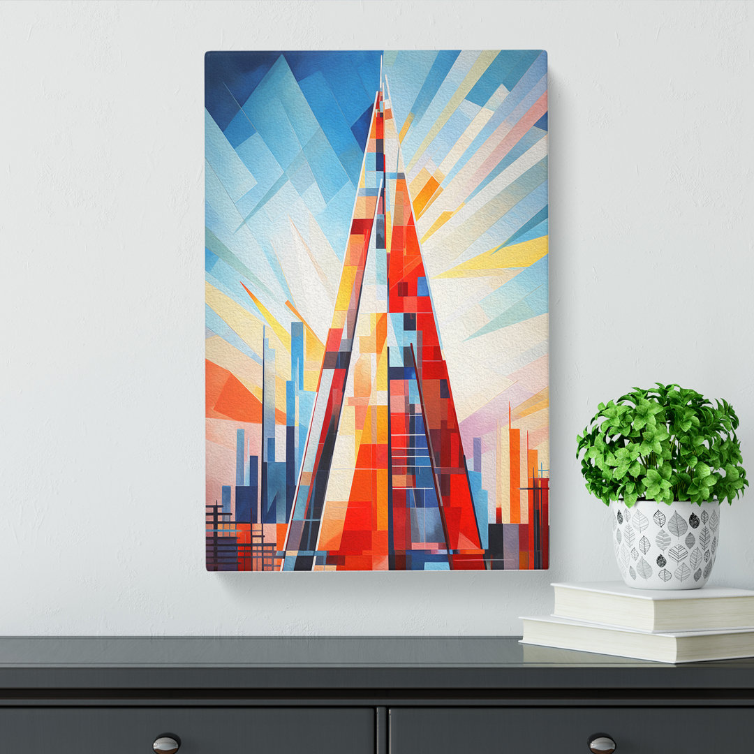 The Shard Constructivism - Art Prints - Wrapped Canvas