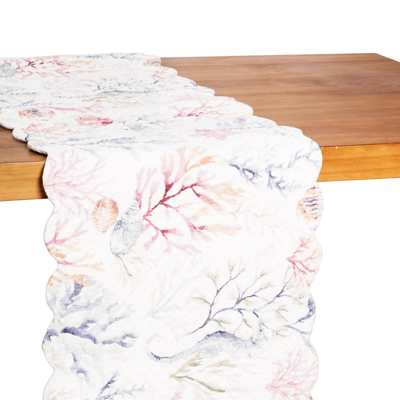 Nori Coral Table Runner