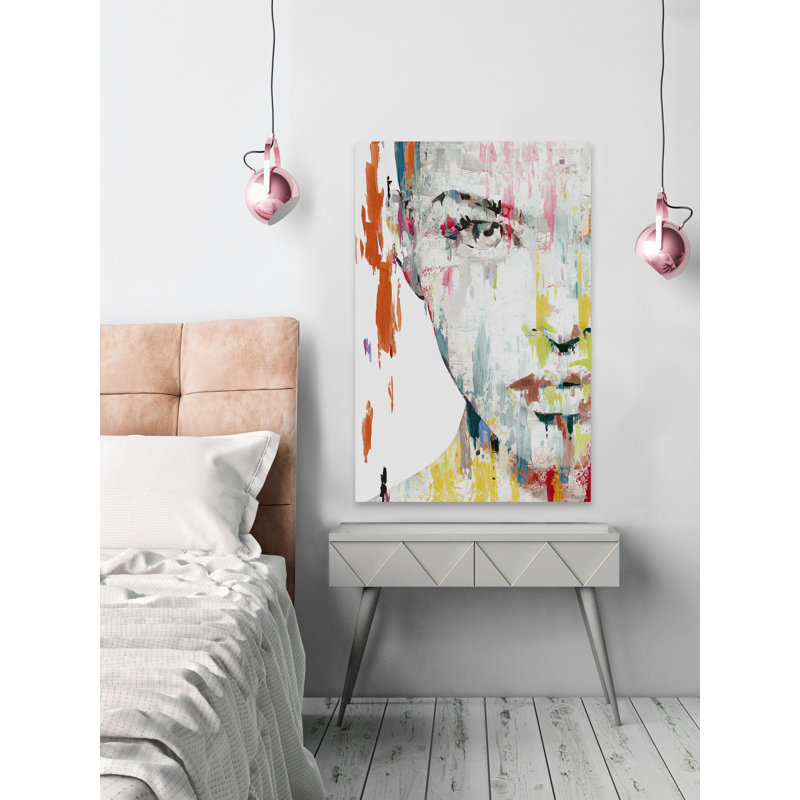 Unblinking Eyes by Parvez Taj - Wrapped Canvas Painting, 152 cm H x 101 cm W