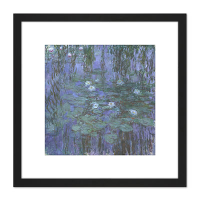 Water Lilies by Claude Monet - Single Picture Frame Painting