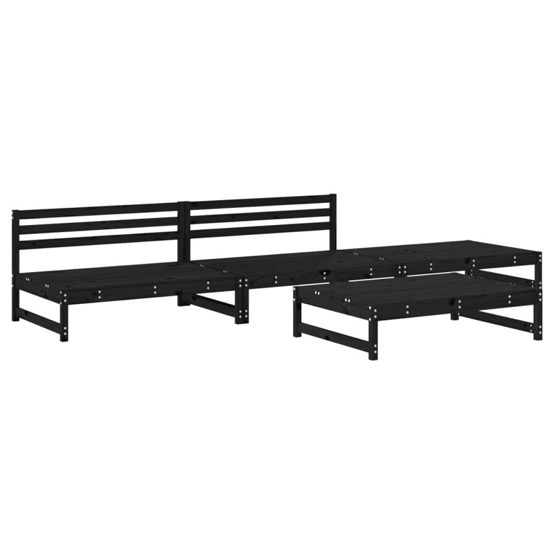 Natashi 3- Person Seating Group, Grey, 3, Grey