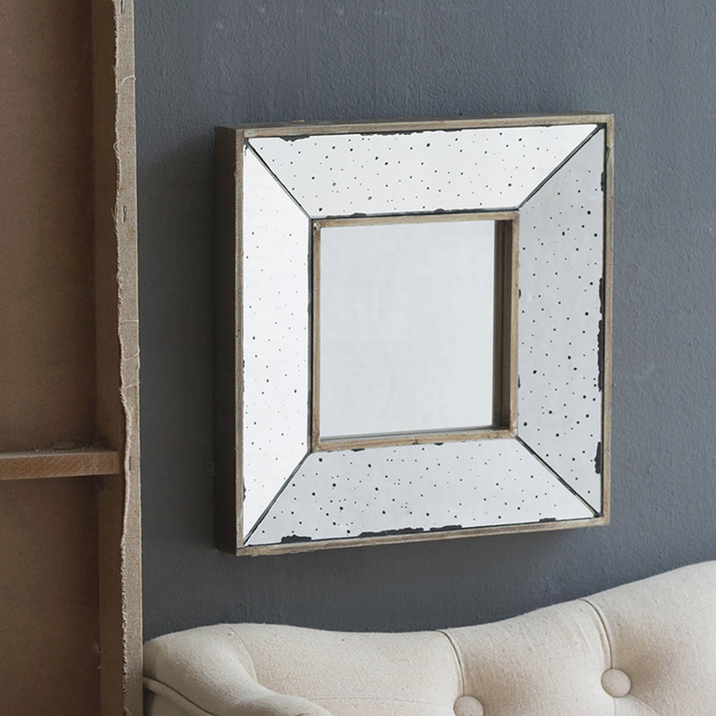Miroir d'appoint 12 po x 12 po