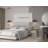 Taahir 2-Drawer Bedside Table with Open Shelf 40 cm Cashmere