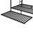 Queen Over Queen Metal Bunk Bed With Trundle-739373138