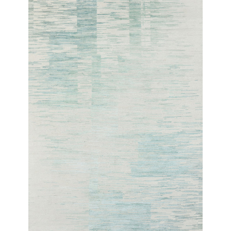 Tapis rectangulaire noué à la main, Rectangle 6 pi x 9 pi