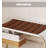 Mid - Century Modern Carbon Steel Shoe Bench with Solid Wood Seat