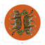Leopard Seeing Double Pebble 16" Vinyl Placemat-117392986